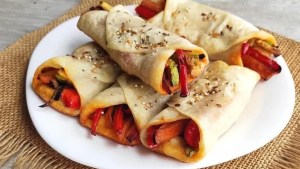 La receta express: rollitos de verduras