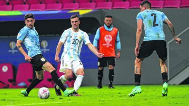 Lo Celso no podrá estar presente mañana ante Paraguay.