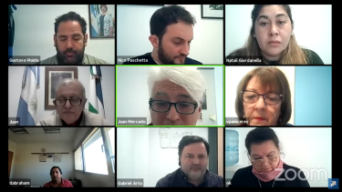 Foto: captura sesión ordinaria virtual (29/06/2021)