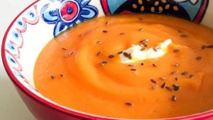 Hoy pinta para una rica sopa crema de calabaza