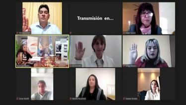 La sesión se hizo esta mañana 