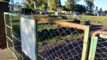 El violento robo ocurrió en la sección canes de la Policía de Río Negro. Foto: Marcelo Ochoa