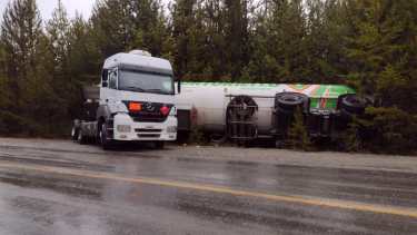 Desde el Distrito Río Negro de Vialidad Nacional, indicaron que no fue necesario cortar la ruta. Foto: gentileza