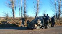 Imagen de Vuelco en la Ruta 65 terminó con una mujer hospitalizada
