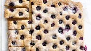 Torta con arándanos mega fácil