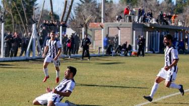Gritalo, Lucas. Mellado abrió el marcador y sigue en lo más alto de la tabla de goleadores. Foto: Juan Thomes 