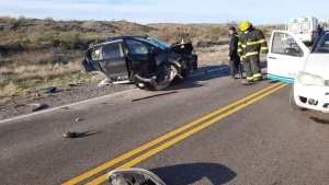 Identificaron a las víctimas fatales del accidente sobre la Ruta 22 en Valle Medio
