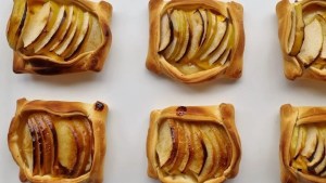 Qué tal estas persianas de manzanas y hojaldre