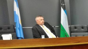 El juez Dvorzak presidió la audiencia de formulación de cargos. Foto: archivo.