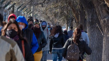 Jornada de vacunación a demanda el viernes pasado. Foto: Juan Thomes