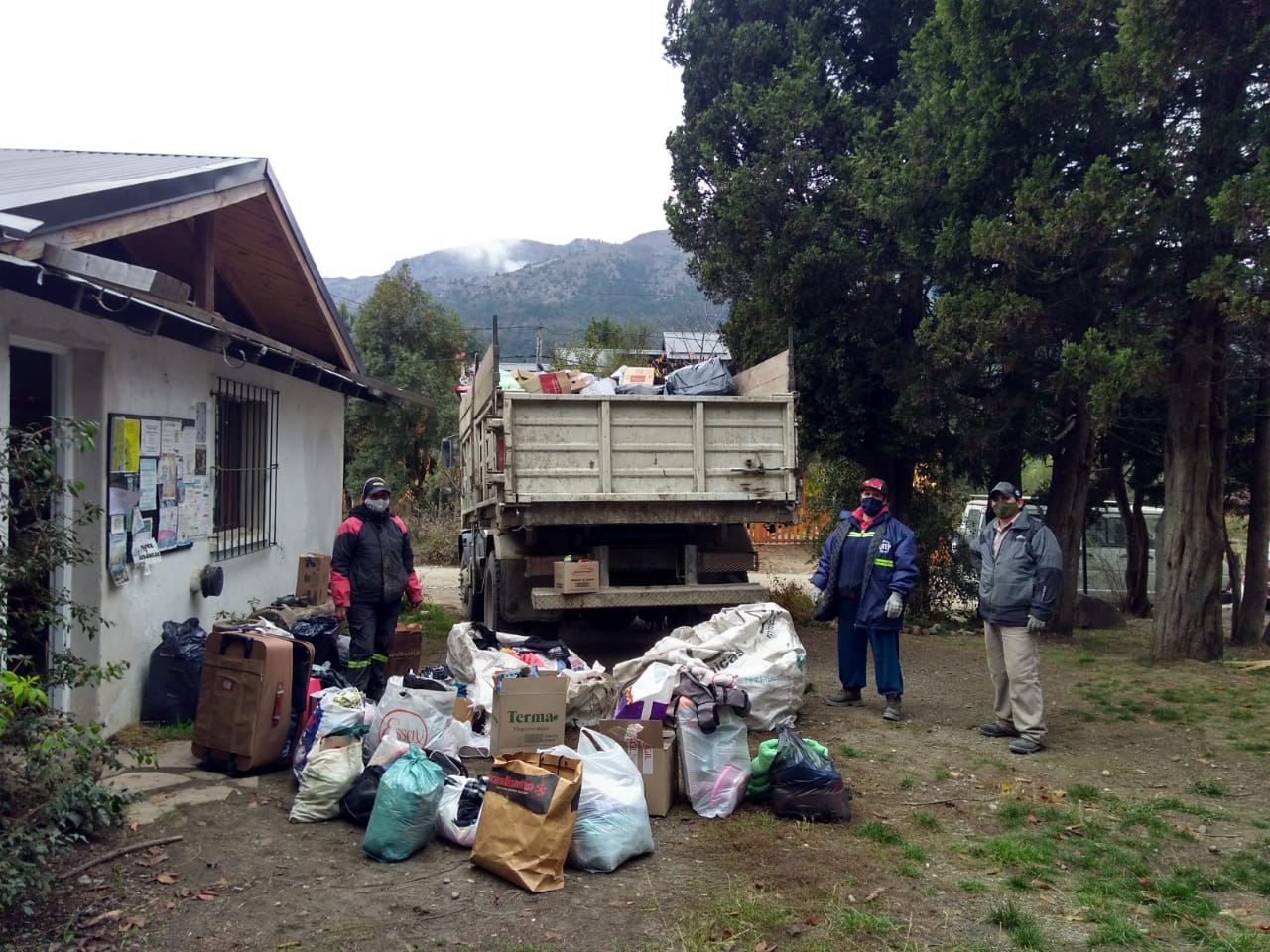 El manejo ordenado de la basura se transformó en un objetivo de alta prioridad para la Junta Villa Los Coihues. Foto: gentileza