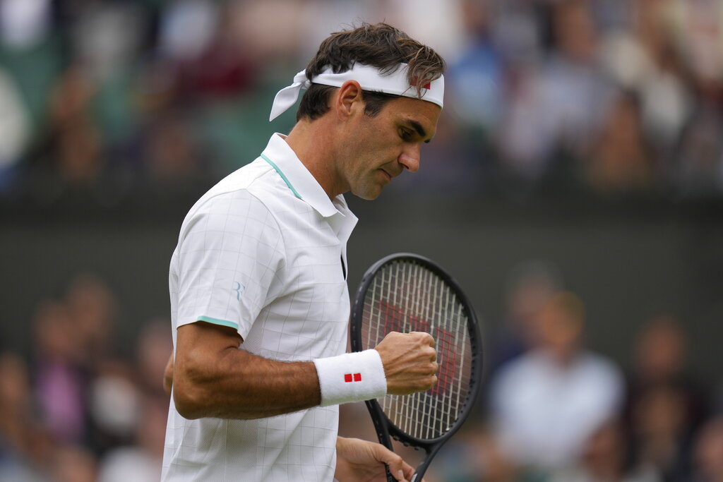 Federer demostró su vigencia ante el italiano Sonego. (Foto: AP)