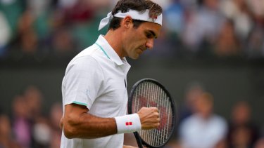 Federer demostró su vigencia ante el italiano Sonego. (Foto: AP)