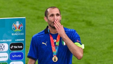 Giorgio Chiellini fue una de las figuras del Italia campeón de la Euro. (Foto: AP)