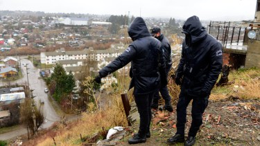 Un nuevo rastrillaje se llevó a cabo esta mañana. Foto: Chino Leiva
