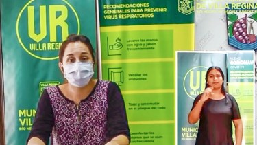 Personal del municipio reginense aprenderá el uso de la  Lengua de Señas de Argentina. (Foto Néstor Salas)