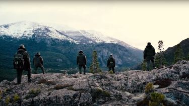 Gendarmería custodia los sitios cordilleranos y los pasos fronterizos.  Foto: Captura de video. 