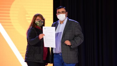 En total, fueron 41 terrenos los otorgados (Gentileza)