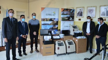 Los insumos hospitalarios están destinados para pacientes Covid (Gentileza)