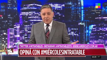 Fabián Doman se despidió de Intratables. 