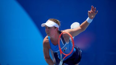 Podoroska cayó sin atenuantes esta noche ante la española Paula Badosa.