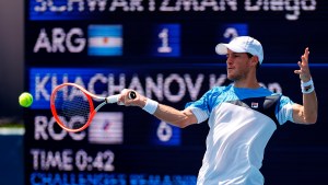 Schwartzman perdió con Khachanov y quedó eliminado de los Juegos Olímpicos