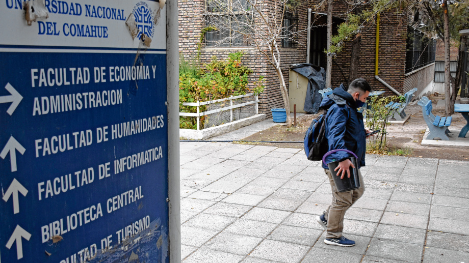 La Universidad del Comahue votará entre el 21 y el 24 de mayo. (Archivo Florencia Salto).