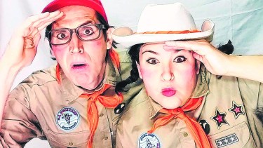 Los Entretenedores proponen "El desafío de las trucha dorada", teatro para todas las familias.