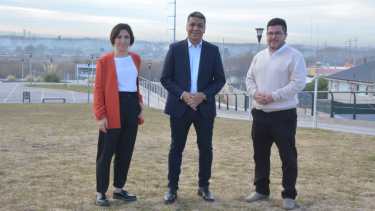 Valeria Amstein, Jesús Escobar y Walter Erdozain serán los candidatos de Libres del Sur (Yamil Regules)