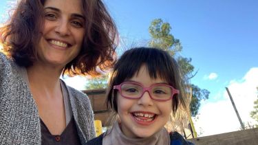 Julieta Díaz habló de la salud de su hija Elena. 