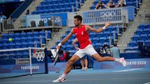 Djokovic fue categórico y ganó en su primer partido en los Juegos Olímpicos