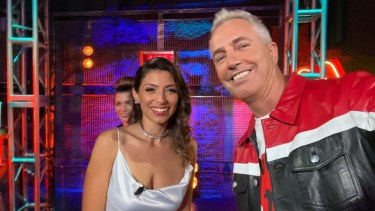 Jéssica junto a Marley. Foto: gentileza 