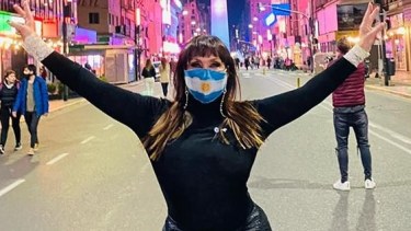 Moria Casán se burló de Jair Bolsonaro. 