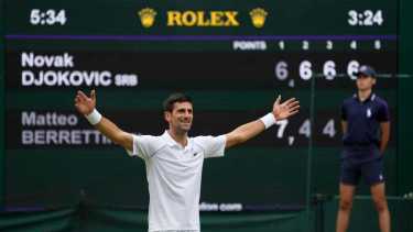 Djokovic y otra marca histórica. Foto: AP 
