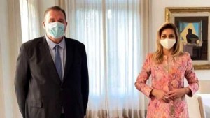 Orazi se reunió con Fabiola Yañez para anunciar un vacunatorio pediátrico