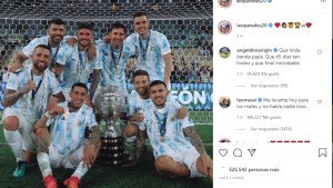 El divertido cruce en redes sociales entre Paredes, Messi y Neymar
