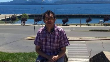Pablo Noves tiene 38 años e integra Búhos Bariloche. Foto: gentileza