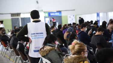 El operativo de vacunación en Neuquén  será libre. Foto: Florencia Salto