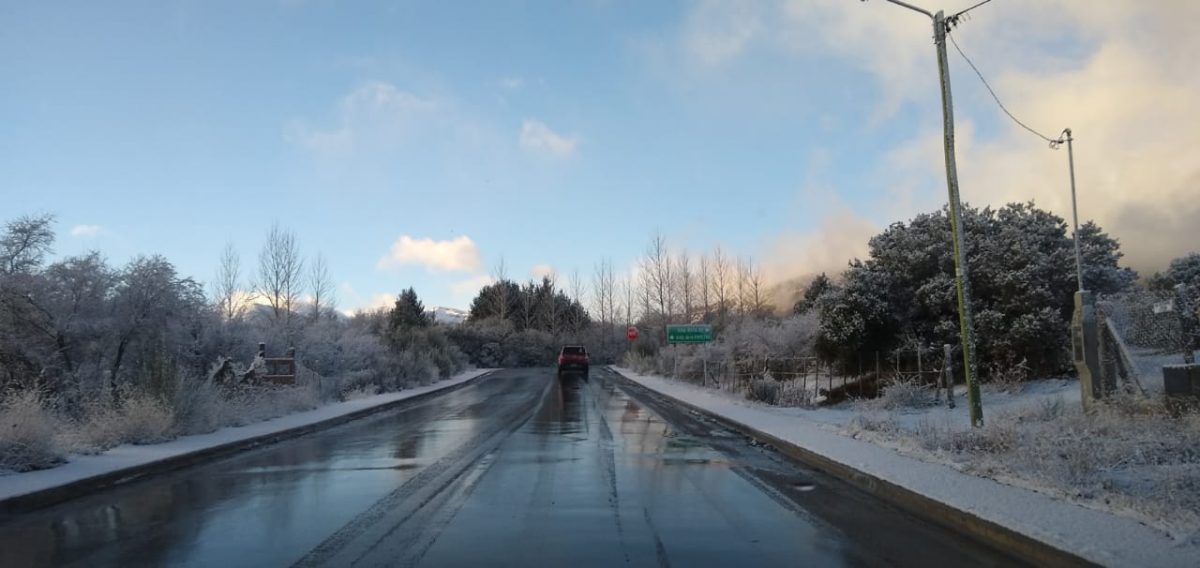 Extrema precaución para transitar por la ruta 40 entre Bariloche y El ...