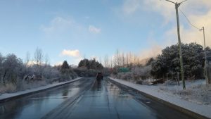 Ingresa un frente frío y pronostican nevadas, lluvias y viento en Neuquén y Río Negro