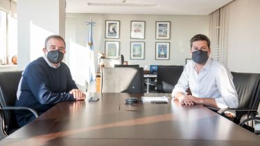 Pesatti se reunió con el ministro Lammens y abordó distintos proyectos para desarrollar en Viedma