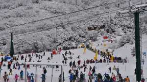 Así recibió el cerro Catedral la primera nevada intensa en Bariloche