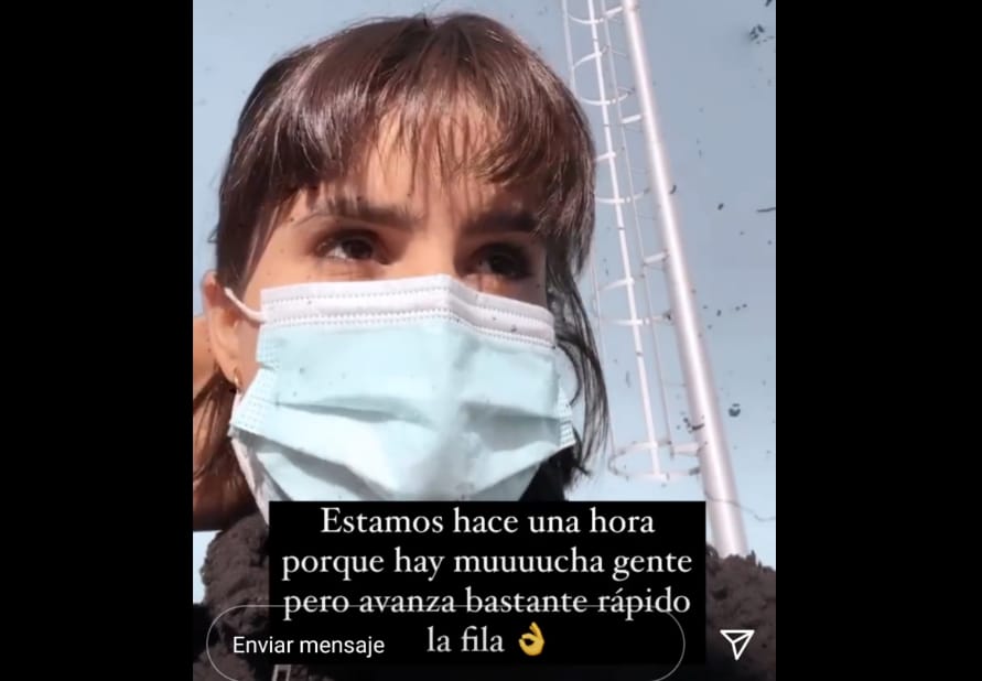 Sofia Morandi se encuentra desde hace unos días en Neuquén. Foto: Captura instagram sofimorandi