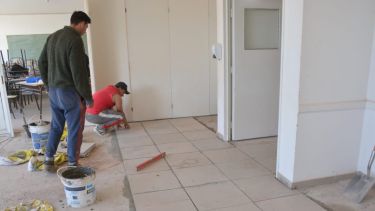 Desde Obras Públicas resaltaron que se trabaja en de forma continúa en las escuelas. Foto: archivo Yamil Regules.