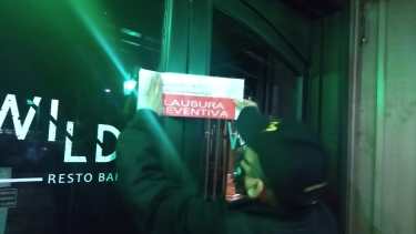El bar fue clausurado. Foto: Municipalidad de San Martín. 