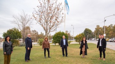 CC ARI presentó a sus precandidatos a diputado nacional. Foto. Gentileza