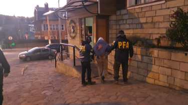 El prófugo de la justicia de Buenos Aires fue detenido por la Policía Federal en Bariloche. Foto: Gentileza
