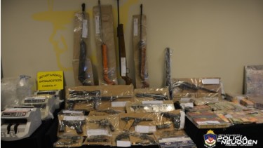 El hombre que comercializaba droga en Neuquén y Río Negro, pernoctaba en diferentes domicilios. Foto: Gentileza