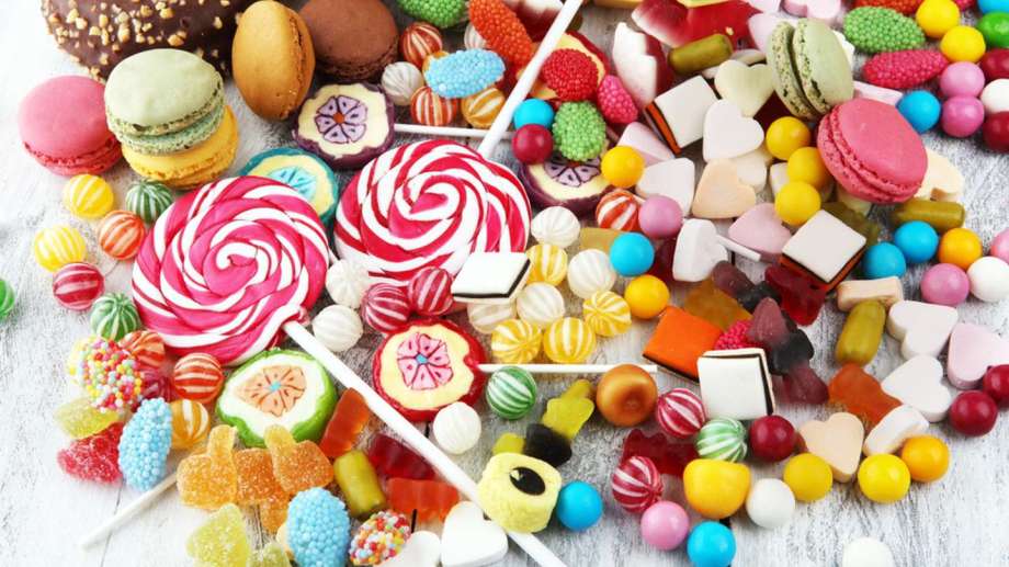 Dulces encontrar el equilibrio entre alimentos