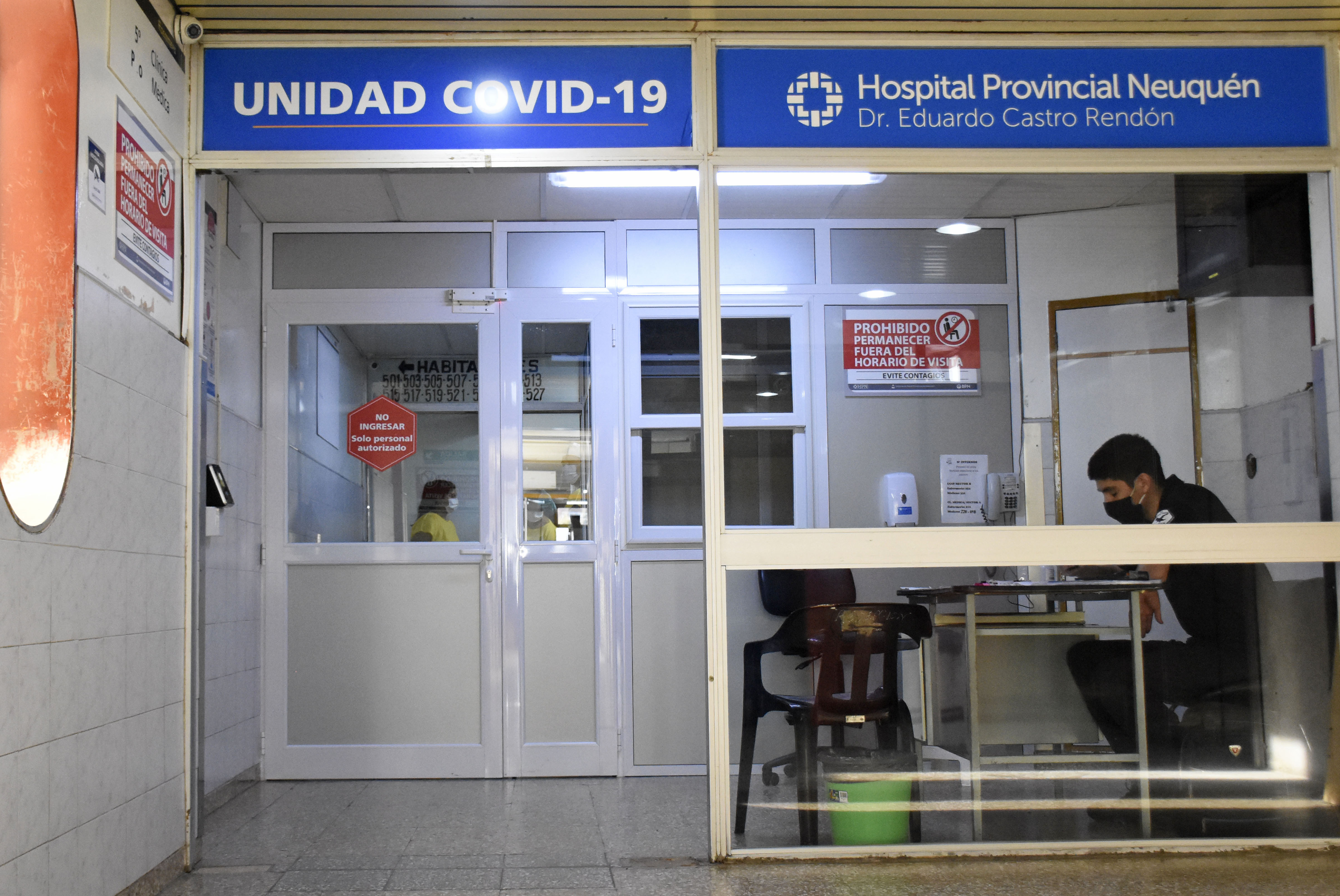 El hospital Castro Rendón es el establecimiento de salud de mayor complejidad de toda la provincia de Neuquén. Foto Florencia Salto.